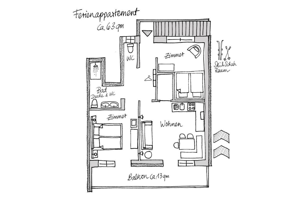 Ferienappartement Bergliebe Grossarl Dış mekan fotoğraf